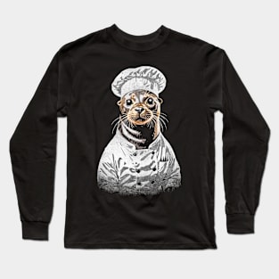 chef seal Long Sleeve T-Shirt